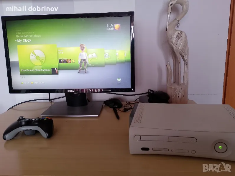 Xbox360 с контрол , захранващ блок , 500GB , Call of duty BO2, снимка 1