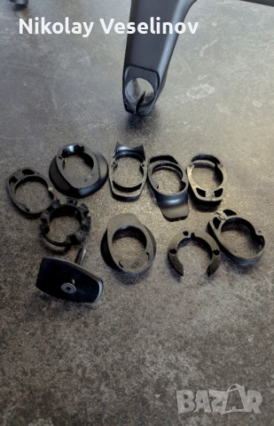 Карбоново кормило интегрирано 120/400, снимка 5 - Части за велосипеди - 51654211