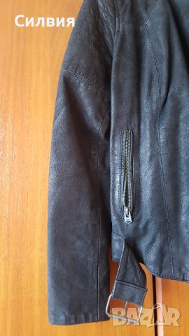 Кожено яке марка Pepe Jeans, снимка 10 - Палта, манта - 42504996