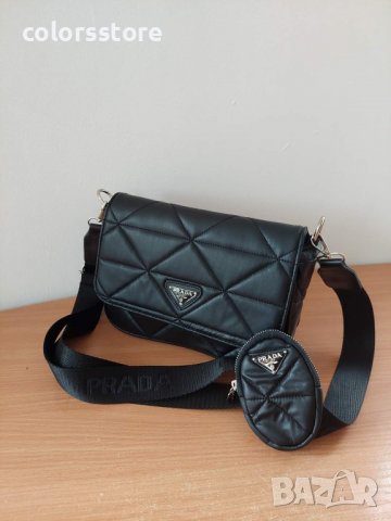 Черна чанта Prada код SG 436, снимка 2 - Чанти - 33294255