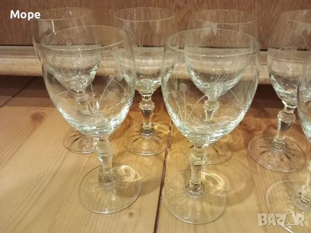 Кристални чаши , снимка 4 - Чаши - 47583946