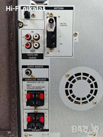 аудио система стерео уредба комплект SONY HCD-RX90 + дистанционно , снимка 10 - Аудиосистеми - 48150521