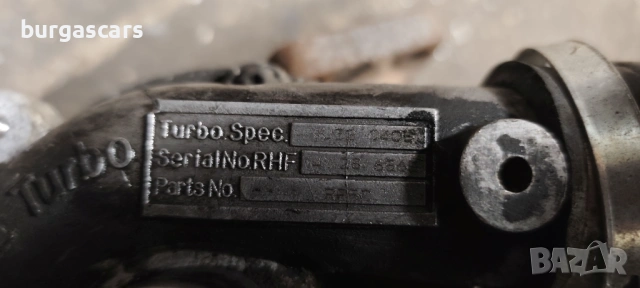 Турбина VJ32 0405 Mazda 6 2.0D -121к.с. , снимка 4 - Части - 53130035