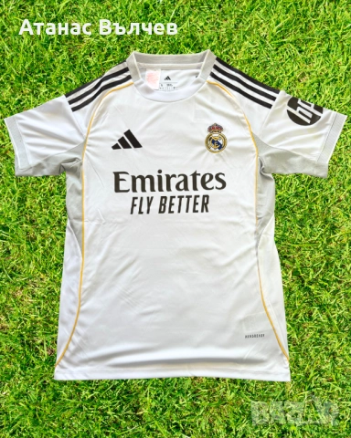 Футболна Тениска на Реал Мадрид - сезон 25/26 / Adidas