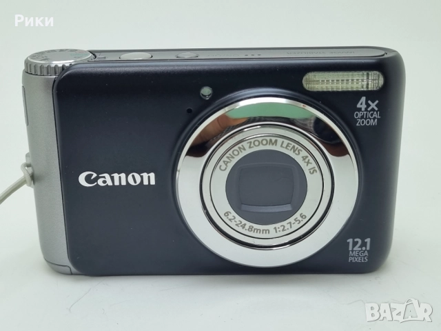 Canon PowerShot A3150 IS 12.1MP Digital Camera Black, снимка 2 - Фотоапарати - 52729768