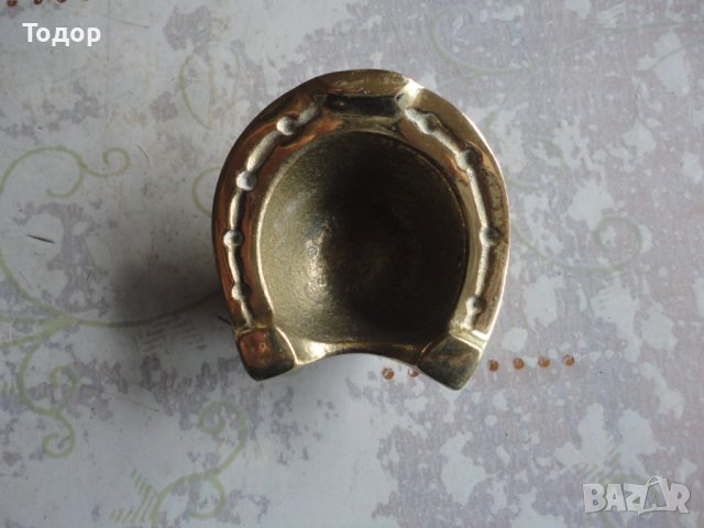 Бронзова фигура пластика подкова , снимка 6 - Колекции - 42999909