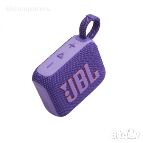 JBL GO 4 Purple Ultra-portable waterproof and dustproof Speaker Тонколони, снимка 4 - Bluetooth тонколони - 51036486