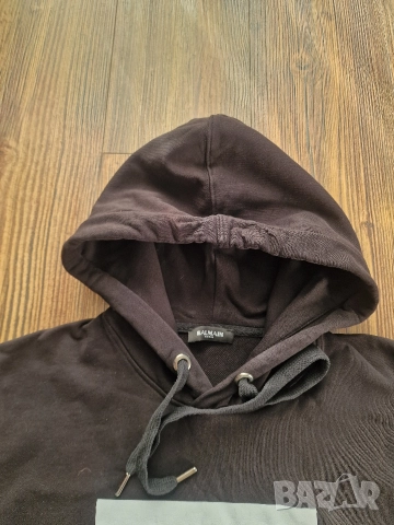 Страхотен мъжки суитчър BALMAIN размер L , снимка 4 - Суичъри - 52752229