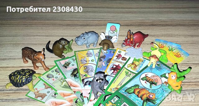 Фигурки от шоколадови яйца Животни, снимка 3 - Колекции - 43031517