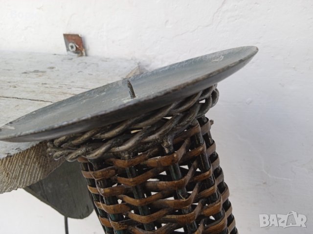 Голям метален свещник, снимка 7 - Други - 39978485