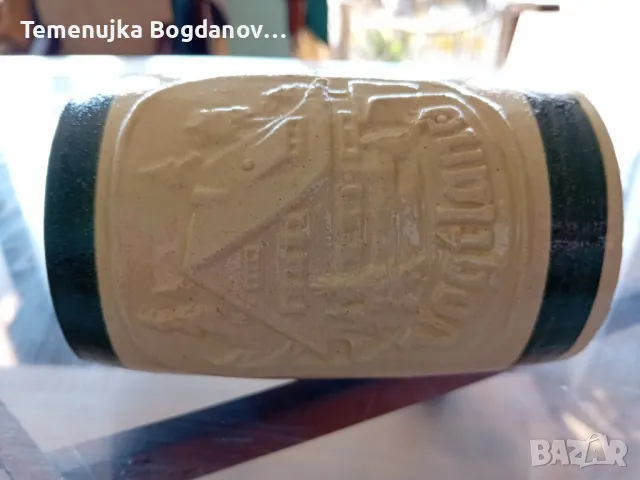 сувенирна халба Vogtland, снимка 2 - Колекции - 49304178