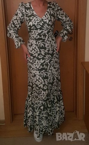 Лятна рокля памук, лен, снимка 5 - Рокли - 33027667