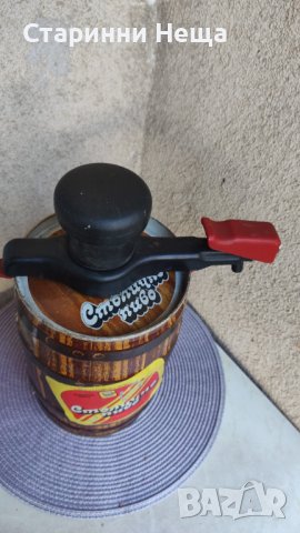 Ретро СОЦ бира Кен буре 5 литра Столично Пиво бирени бирена , снимка 2 - Колекции - 43523778