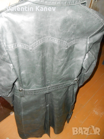 Трети Раих 1942г. кожено яке -дълго.уникат., снимка 3 - Якета - 53384263