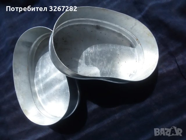 Кутия,Контейнер,Военен,Офицерски,Храна, снимка 12 - Антикварни и старинни предмети - 50220999