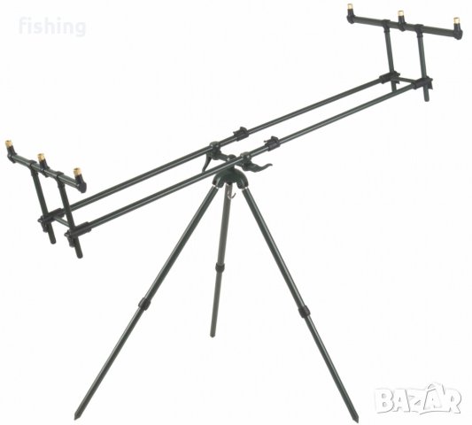 Промоционален комплект Tripod Premium + 3 Сигнализатора + 3 Обтегача, снимка 2 - Екипировка - 43804727