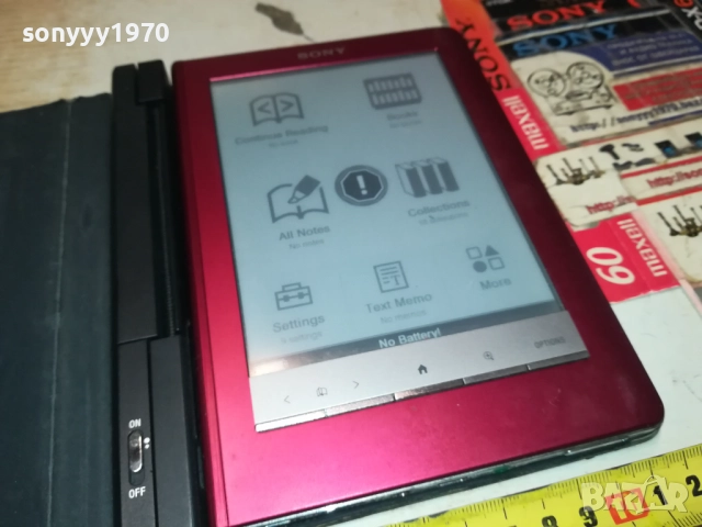 sony prs-600 digital book reader-внос swiss 2111251838, снимка 2 - Електронни четци - 52495976