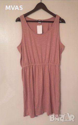 Нова рокля H&M L размер розова, снимка 2 - Рокли - 37261867