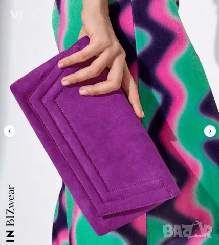 Нови лилави обувки и чанта, снимка 7 - Дамски обувки на ток - 48378203