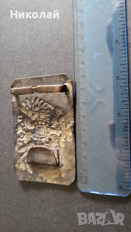 Русия, Руска Империя царска катарама, тока, снимка 5 - Антикварни и старинни предмети - 52997220