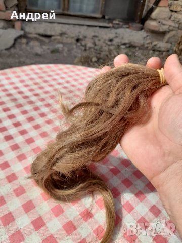 Стара естествена коса #7, снимка 3 - Други ценни предмети - 33333907