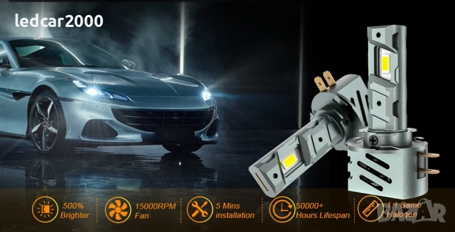 Лед Крушки H11B CANBUS, снимка 7 - Аксесоари и консумативи - 52451944