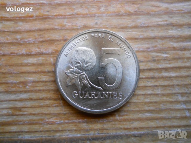 монети - Парагвай, снимка 7 - Нумизматика и бонистика - 43926562
