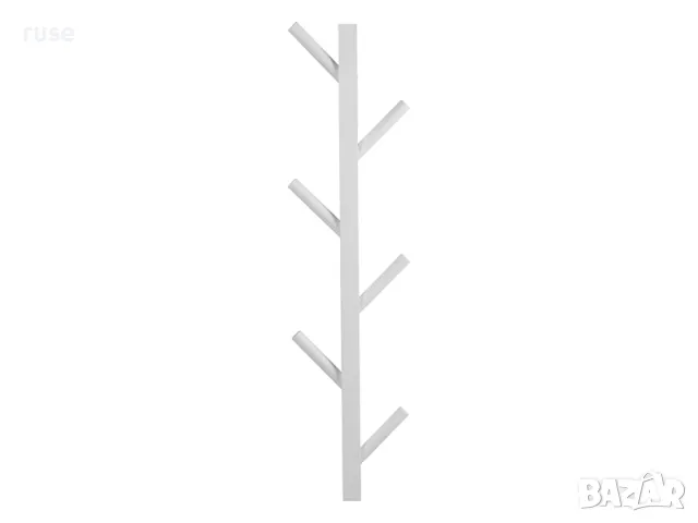 НОВИ! Закачалка за дрехи 6 куки стенен монтаж Два цвята, снимка 6 - Закачалки - 48592685