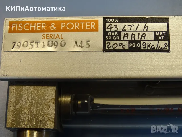 дебитомер Fischer& Porter 10A 3137 Flow meter 0-100, снимка 3 - Резервни части за машини - 49282671
