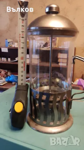 Стъклен стар чайник, снимка 3 - Съдове за готвене - 48267320