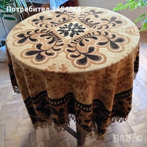 Плюшена покривка - нова. , снимка 2 - Покривки за маси - 43060606