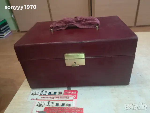 КУТИЯ ЗА БИЖУТА 2-ВНОС ГЕРМАНИЯ 1402251328, снимка 10 - Антикварни и старинни предмети - 49126764