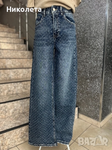 Дънки с камъчета 