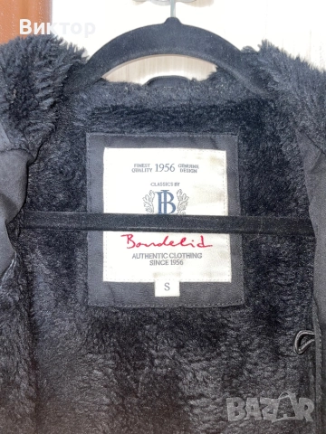 Черно Яке с Качулка Bandelid, снимка 3 - Якета - 52304237