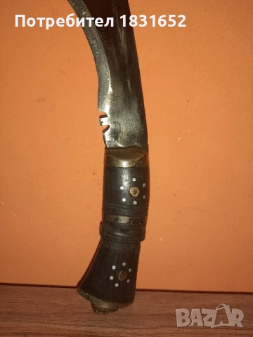 Стар нож - Кукри, снимка 7 - Други ценни предмети - 51930107