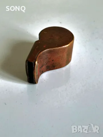 Стара Бронзова Колекционерска Свирка NOBLE, снимка 4 - Антикварни и старинни предмети - 49863380