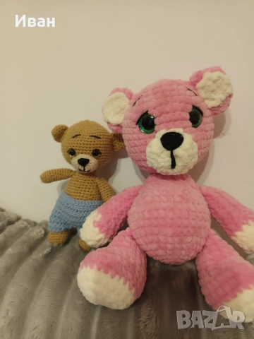 Мече, снимка 2 - Плюшени играчки - 52324595