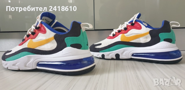 Nike Air Max 270 UK 8.5 US 9.5 Mens Size 43 /27.5см ОРИГИНАЛ! Мъжки Маратонки !, снимка 11 - Маратонки - 52342768