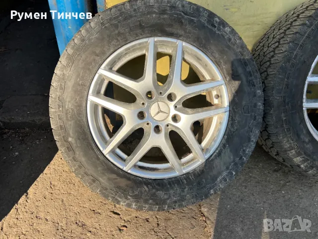 4бр оригинални джанти с гуми от Мерцедес G Klassa 18ки, снимка 2 - Гуми и джанти - 49020784
