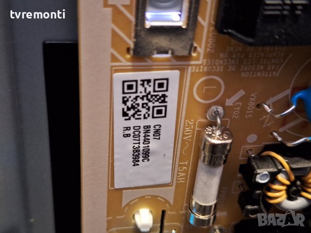 Захранваща платка ,BN44-01099C,L43E7_BDY SAMSUNG QE43Q60BAU for 43inc DISPLAY CY-QB043HGHV2H​, снимка 2 - Части и Платки - 43497766
