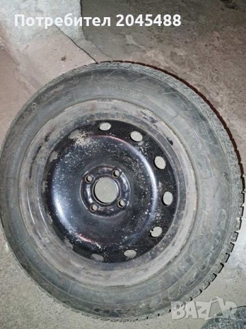 Зимни гуми с джанти за Рено , снимка 4 - Гуми и джанти - 43545379