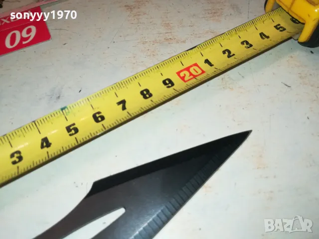 НОЖ-КАМА 20СМ С ЧЕРВЕНА ОПЛЕТКА 1303250736, снимка 16 - Ножове - 49473685