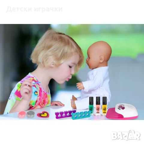 Комплект за маникюр с лакове за деца , снимка 5 - Други - 48503093