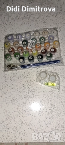 Комплект рисуване по номера , снимка 3 - Картини - 52792442