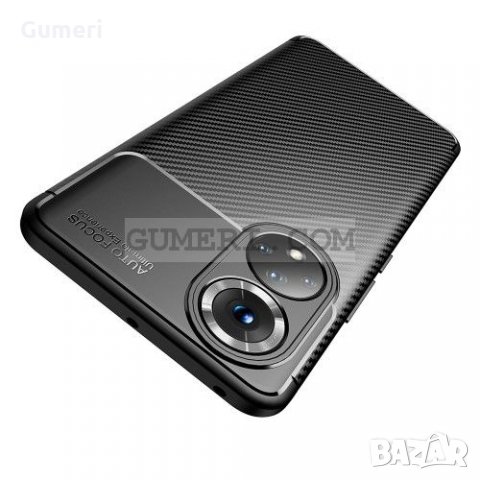 Huawei nova 9 Противоударен Силиконов Гръб Със Защита За Камерата -  Карбон, снимка 5 - Калъфи, кейсове - 34842614