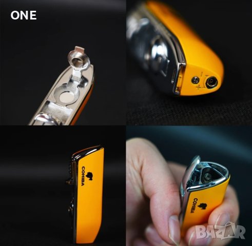 Запалка Cohiba кохиба с пънчер за пури, снимка 3 - Запалки - 42956092