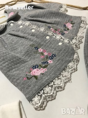 Бебешки Комплект от 4 Части за 0-3м(НОВО), снимка 3 - Комплекти за бебе - 39103656