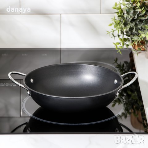 4375 Малък Wok тиган, 20 см, снимка 3 - Съдове за готвене - 43798441