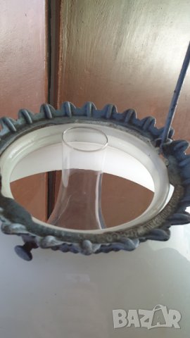 Стара салонна газова лампа Bradley & Hubbard 1894 година, снимка 6 - Антикварни и старинни предмети - 40819554