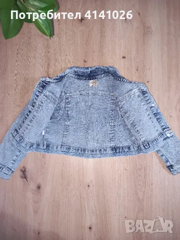 Детско дънково яке + ПОДАРЪК дънки, снимка 3 - Детски якета и елеци - 47459033